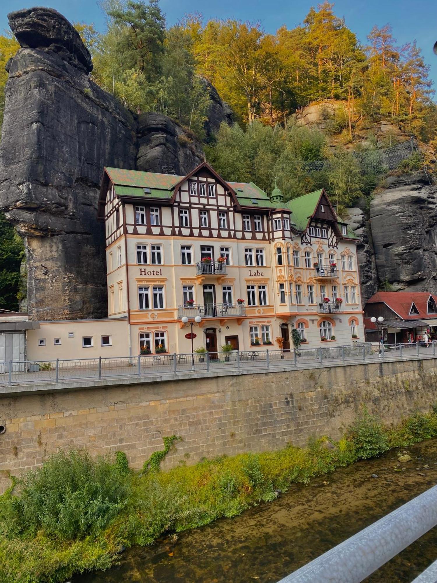 Hotel Labe Hřensko Exterior foto