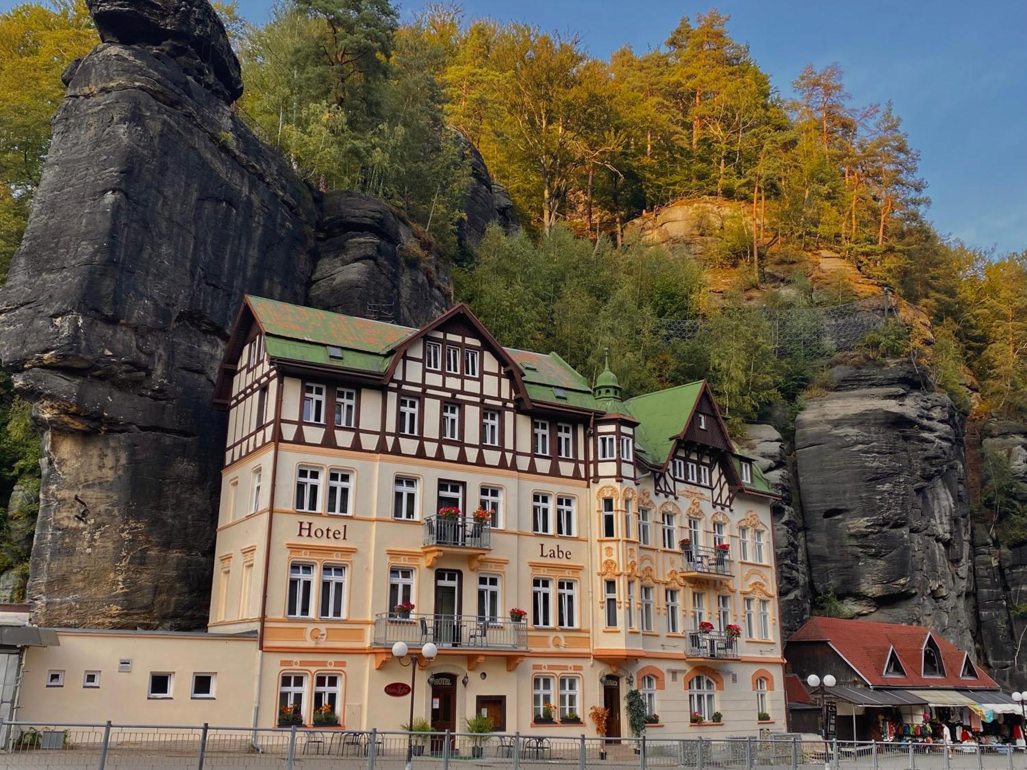 Hotel Labe Hřensko Exterior foto